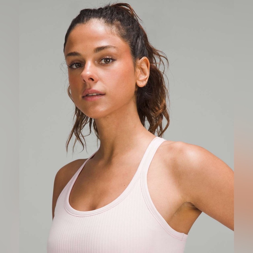 NWT Lululemon Ebb to Street Tank Top Flush Pink Size 8 - Picture 8 of 10